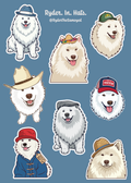 Ryder. In. Hats. Sticker Sheet